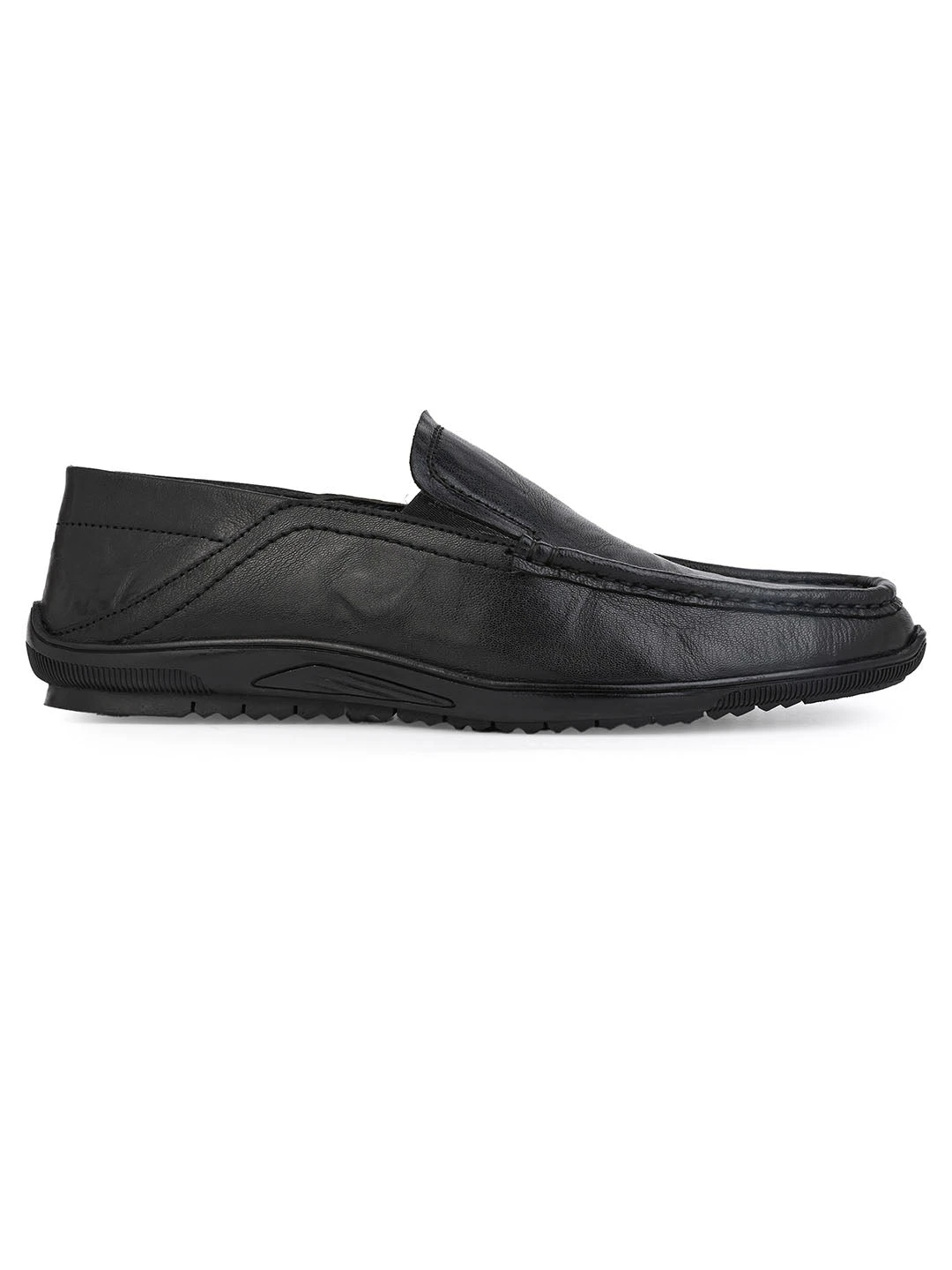 Alberto Torresi Black Leather Casual Loafers 3 Alberto Torresi Black Leather Casual Loafers - Image 3
