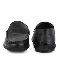 Alberto Torresi Black Leather Casual Loafers 10 Alberto Torresi Black Leather Casual Loafers -Urban Shoes Store 66942 Black 4