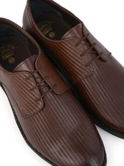 Alberto Torresi Textured Brown Leather Office/ Dress Formal Derby Shoes 14 Alberto Torresi Textured Brown Leather Office/ Dress Formal Derby Shoes -Urban Shoes Store 66950 BROWN 7 ff3e2840 c485 4f31 8c64 a2f47efa37bf