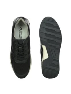 Alberto Torresi Genuine Leather 569 Black Sneakers -Urban Shoes Store 73569 BLACK 7