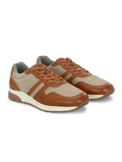 Alberto Torresi Genuine Leather 569 Tan Sneakers -Urban Shoes Store 73569 TAN 4