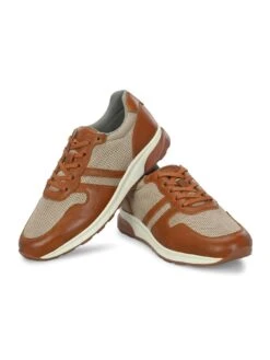 Alberto Torresi Genuine Leather 569 Tan Sneakers -Urban Shoes Store 73569 TAN 5