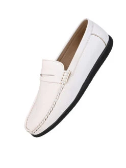 Alberto Torresi White Slip On Loafer 10 Alberto Torresi White Slip On Loafer -Urban Shoes Store 88530 WHITE 4 4634615d 34d2 45da b71d 7d3be195847a
