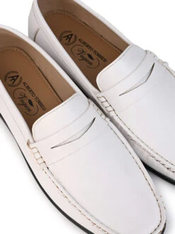Alberto Torresi White Slip On Loafer 13 Alberto Torresi White Slip On Loafer -Urban Shoes Store 88530 WHITE 7 b171b141 c0a0 4fcc 91a6 2869f214a9a8
