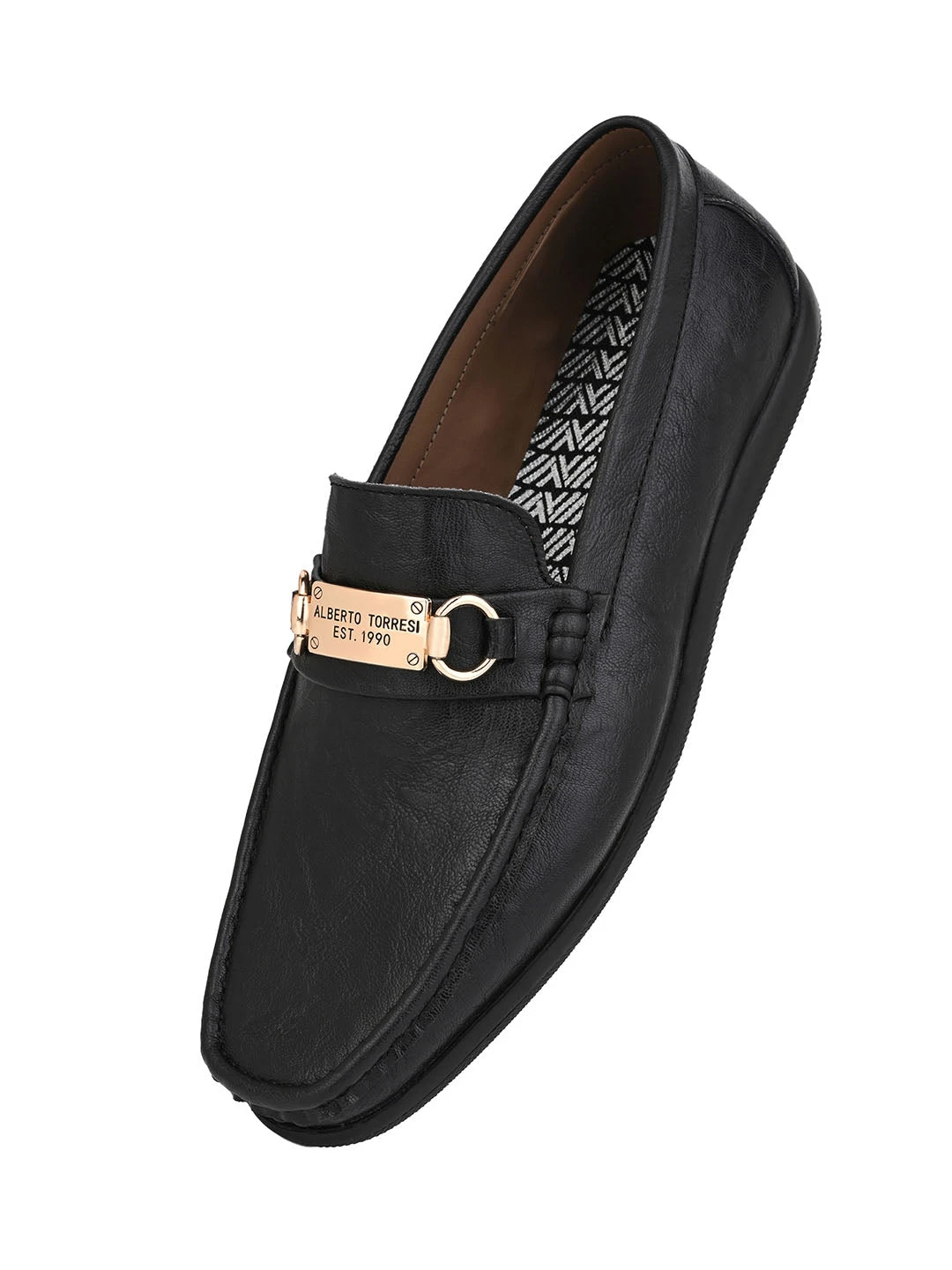 Alberto Torresi Twisty Series 531 Full Flex Rubber Sole Slip In Black Casual Loafers 5 Alberto Torresi Twisty Series 531 Full Flex Rubber Sole Slip In Black Casual Loafers - Image 5