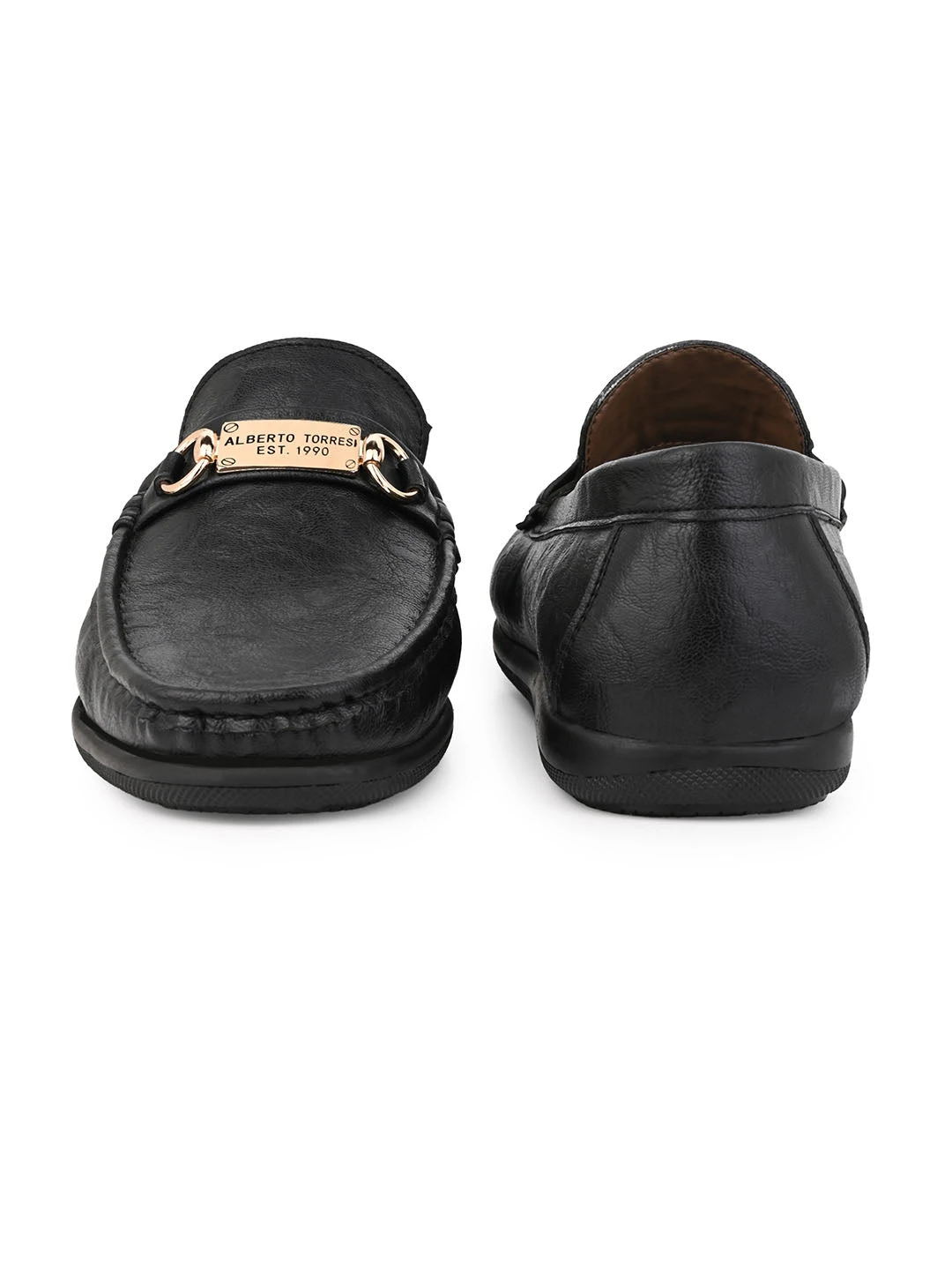 Alberto Torresi Twisty Series 531 Full Flex Rubber Sole Slip In Black Casual Loafers 6 Alberto Torresi Twisty Series 531 Full Flex Rubber Sole Slip In Black Casual Loafers - Image 6