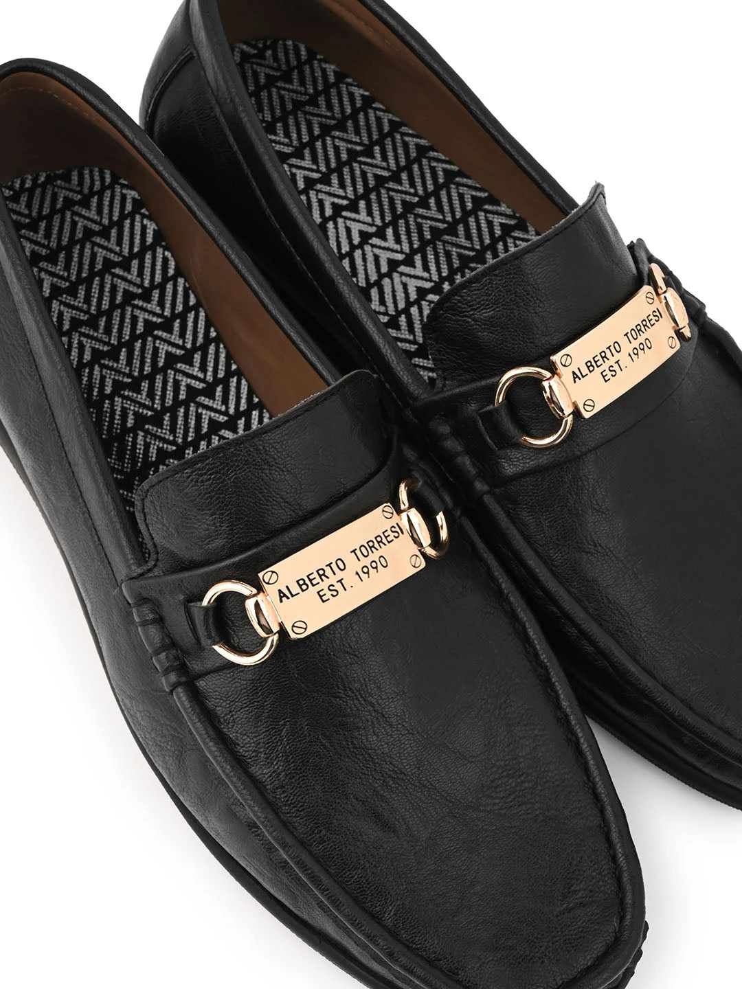 Alberto Torresi Twisty Series 531 Full Flex Rubber Sole Slip In Black Casual Loafers 8 Alberto Torresi Twisty Series 531 Full Flex Rubber Sole Slip In Black Casual Loafers - Image 8