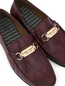 Alberto Torresi Twisty Series 531 Full Flex Rubber Sole Slip In Bordo Casual Loafers 16 Alberto Torresi Twisty Series 531 Full Flex Rubber Sole Slip In Bordo Casual Loafers -Urban Shoes Store 88531 BORDO 7