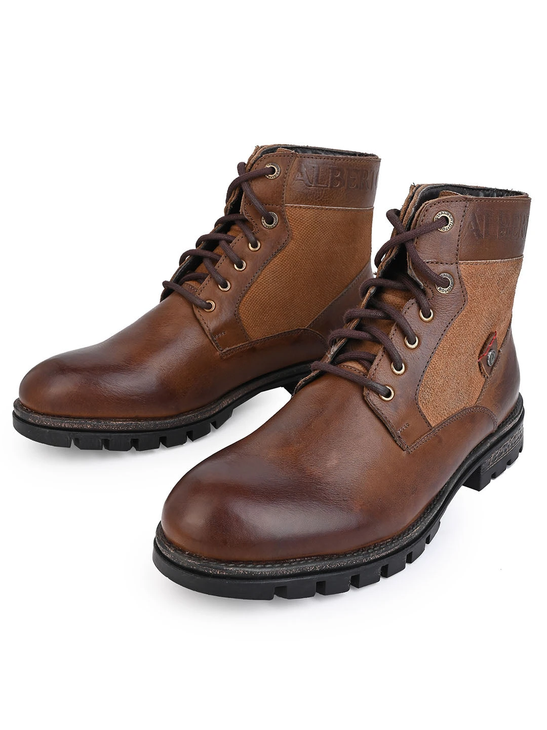 Alberto Torresi Headon Series Devl550 Suede Distress & Pure Grain Brown Leather Ankle Boots 6 Alberto Torresi Headon Series Devl550 Suede Distress & Pure Grain Brown Leather Ankle Boots - Image 6