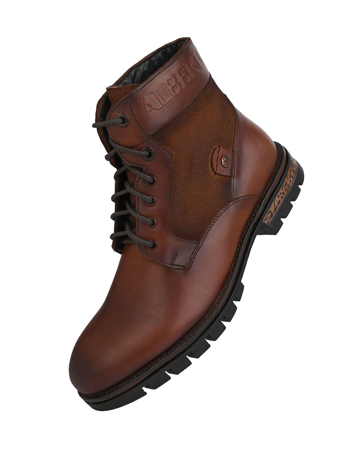 Alberto Torresi Headon Series Devl550 Suede Distress & Pure Grain TanLeather Ankle Boots 2 Alberto Torresi Headon Series Devl550 Suede Distress & Pure Grain TanLeather Ankle Boots - Image 2