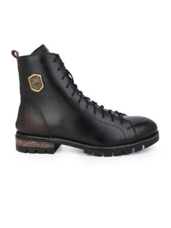Alberto Torresi HEADON Series Devl 551 Robust TPR Sole Leather Long Boots 11 Alberto Torresi HEADON Series Devl 551 Robust TPR Sole Leather Long Boots -Urban Shoes Store 88551 BLACK 2 24a6191d cc95 4e29 8d7b 884189e8078e