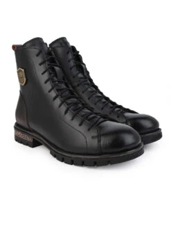 Alberto Torresi HEADON Series Devl 551 Robust TPR Sole Leather Long Boots 12 Alberto Torresi HEADON Series Devl 551 Robust TPR Sole Leather Long Boots -Urban Shoes Store 88551 BLACK 4 05d50fa2 e808 4535 b147 2fddc871fa42