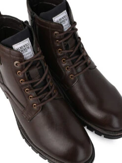 Alberto Torresi Devl 552 Robust Shiny And Masculine Boot With Zipper On Inside For Easy Of Wear 15 Alberto Torresi Devl 552 Robust Shiny And Masculine Boot With Zipper On Inside For Easy Of Wear -Urban Shoes Store 88552 BROWN 7
