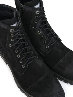 Alberto Torresi Headon Series Devl556 Suede Distress Long Boots For Men 13 Alberto Torresi Headon Series Devl556 Suede Distress Long Boots For Men -Urban Shoes Store 88556 BLACK NEW 5