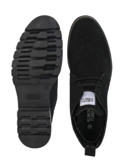 Alberto Torresi Headon Series Devl559 Genuine Suede High Tops For Men -Urban Shoes Store 88559 BLACK 4