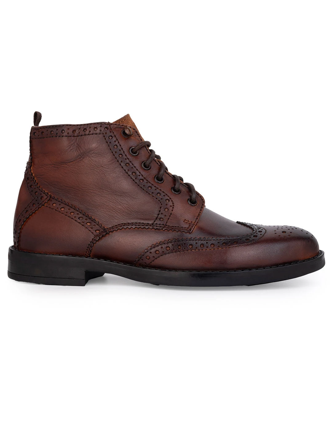Alberto Torresi G.Leather Lloyd Series 599 Brown Brogues Boot 5 Alberto Torresi G.Leather Lloyd Series 599 Brown Brogues Boot - Image 5