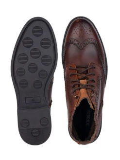 Alberto Torresi G.Leather Lloyd Series 599 Brown Brogues Boot 14 Alberto Torresi G.Leather Lloyd Series 599 Brown Brogues Boot -Urban Shoes Store 88599 BROWN 6