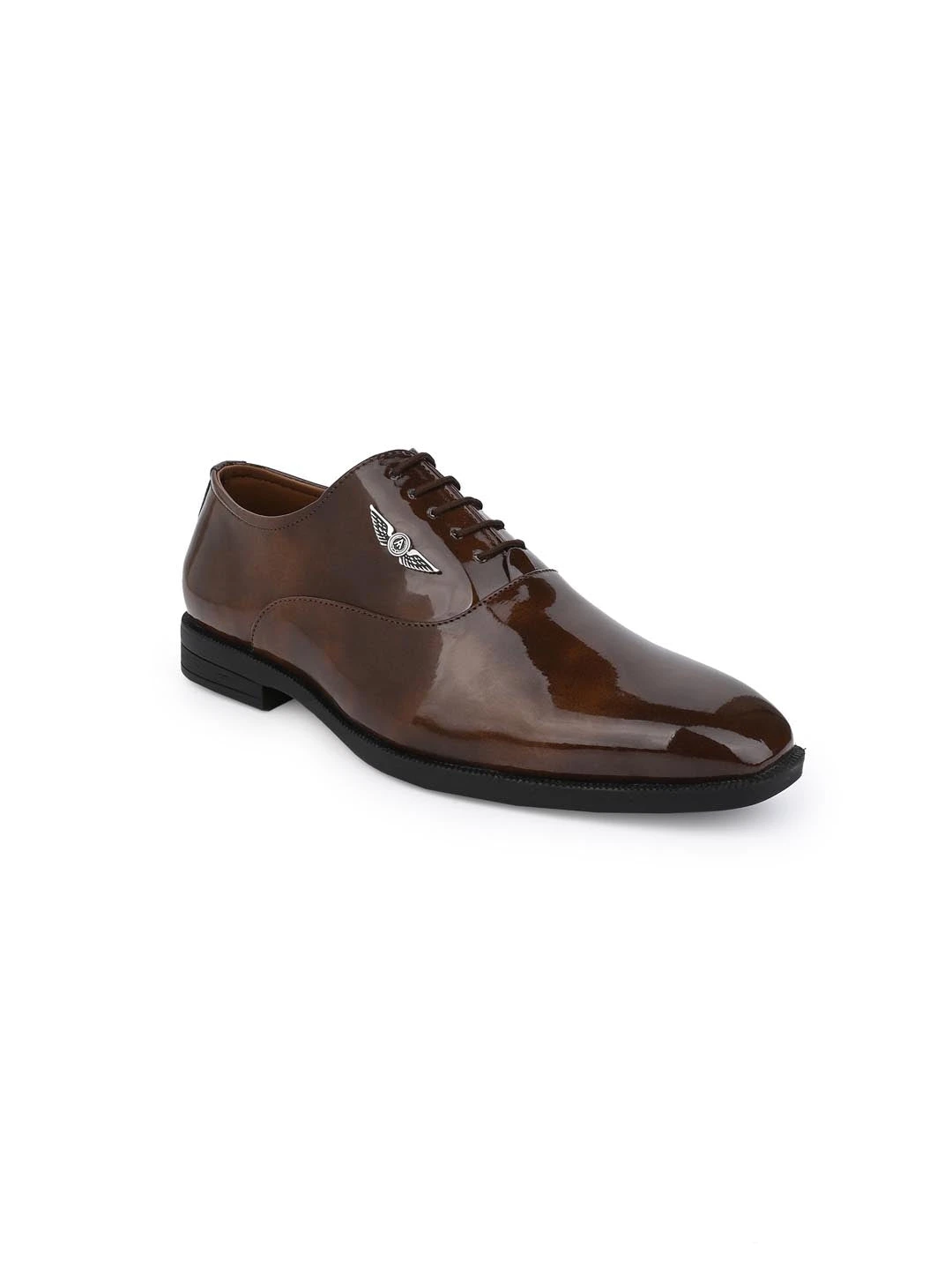 Alberto Torresi Tan Patent Lace Up Formal Shoes 1 Alberto Torresi Tan Patent Lace Up Formal Shoes