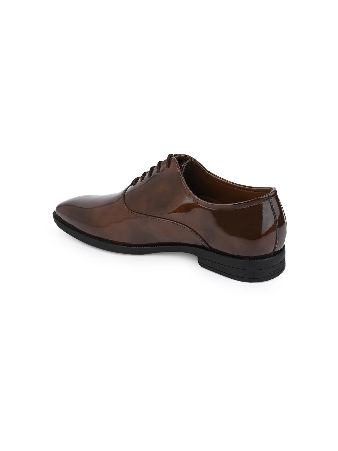 Alberto Torresi Tan Patent Lace Up Formal Shoes 3 Alberto Torresi Tan Patent Lace Up Formal Shoes - Image 3
