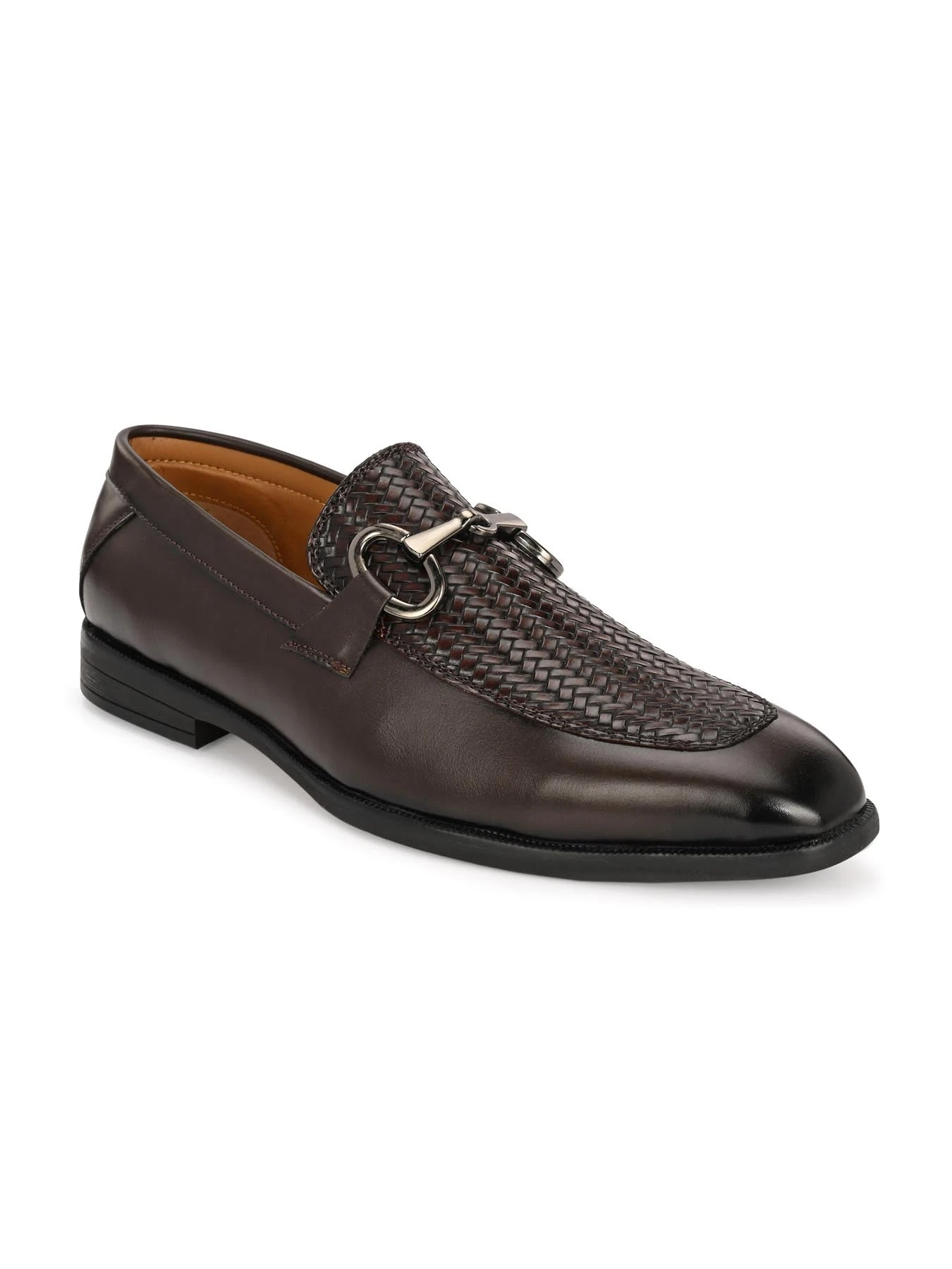 Premium Branded Horsebit Formal Synthetic Loafer With Tpr Sole And Heel Support 3 Premium Branded Horsebit Formal Synthetic Loafer With Tpr Sole And Heel Support - Image 3