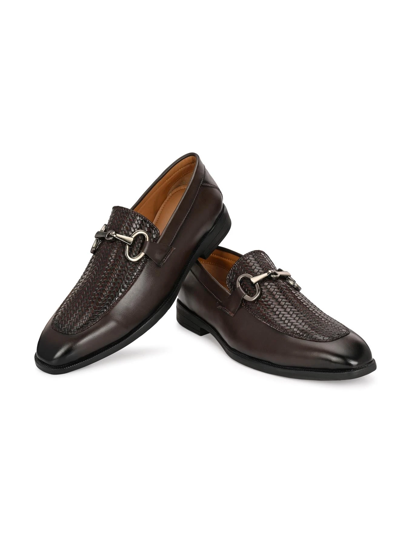 Premium Branded Horsebit Formal Synthetic Loafer With Tpr Sole And Heel Support 6 Premium Branded Horsebit Formal Synthetic Loafer With Tpr Sole And Heel Support - Image 6