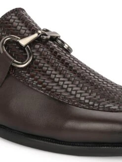 Premium Branded Horsebit Formal Synthetic Loafer With Tpr Sole And Heel Support 17 Premium Branded Horsebit Formal Synthetic Loafer With Tpr Sole And Heel Support -Urban Shoes Store 88609 BROWN 8