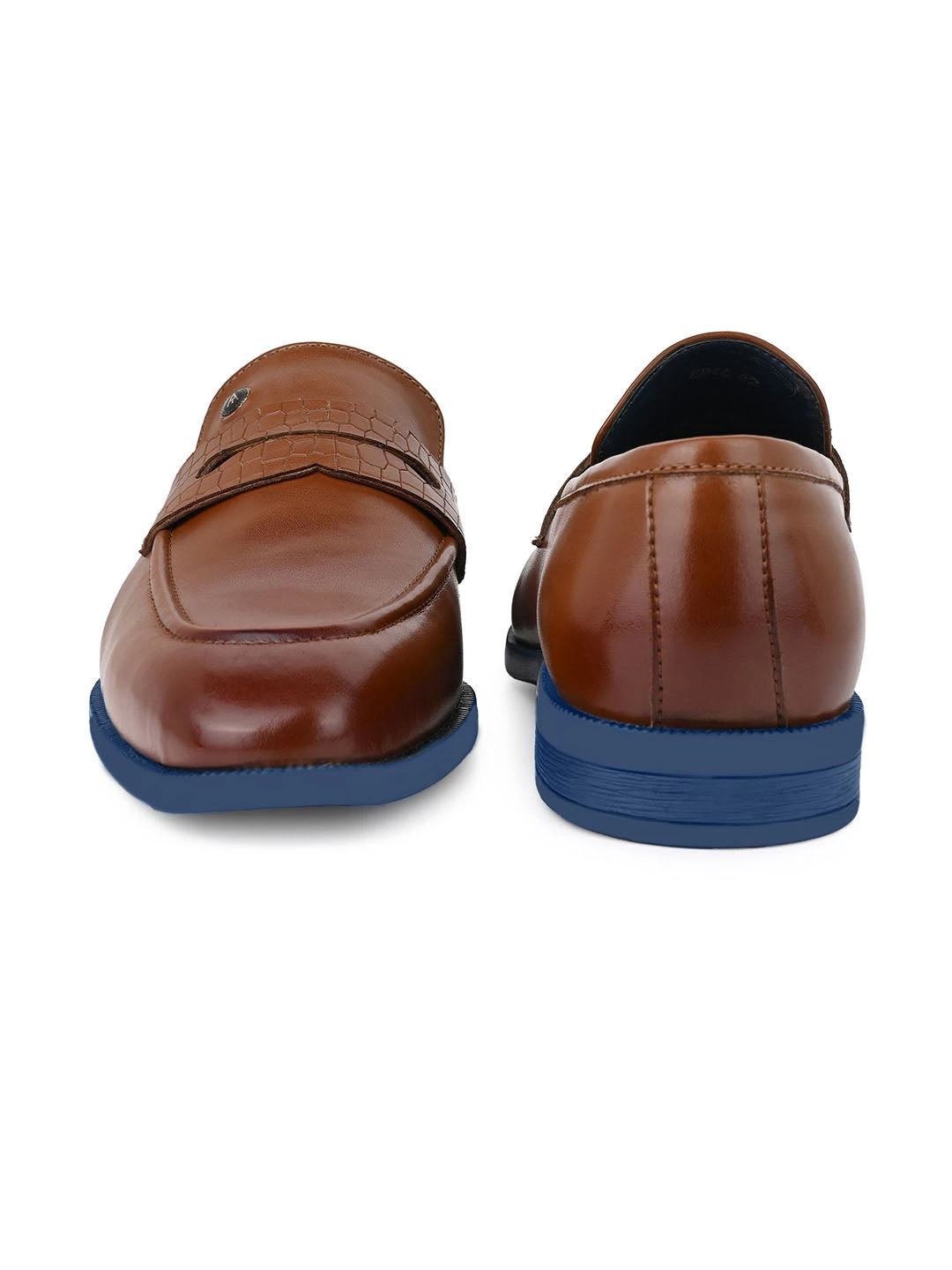 Alberto Torresi Hungary Series 610 Branded Sole Saddle Tan Loafers 6 Alberto Torresi Hungary Series 610 Branded Sole Saddle Tan Loafers - Image 6