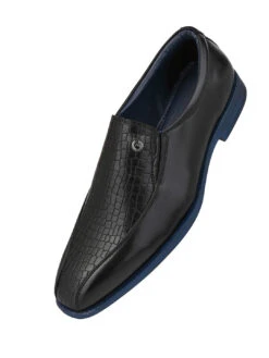 Alberto Torresi Hungary Series 611 Branded Sole Black Formal Shoes 12 Alberto Torresi Hungary Series 611 Branded Sole Black Formal Shoes -Urban Shoes Store 88611 BLACK BLUE 4