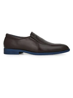 Alberto Torresi Hungary Series 611 Branded Sole Brown Formal Shoes -Urban Shoes Store 88611 BROWN BLUE 3