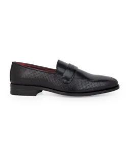 Alberto Torresi Fox Leather Black Slip On Formal Shoes 10 Alberto Torresi Fox Leather Black Slip On Formal Shoes -Urban Shoes Store 88622BLACK 3