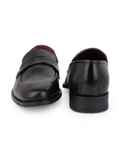 Alberto Torresi Fox Leather Black Slip On Formal Shoes 14 Alberto Torresi Fox Leather Black Slip On Formal Shoes -Urban Shoes Store 88622BLACK 5