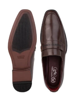 Alberto Torresi Fox Leather Brown Slip On Formal Shoes -Urban Shoes Store 88622BROWN 7 30ad50b7 4fc0 4311 b25a 345ee7248e3b