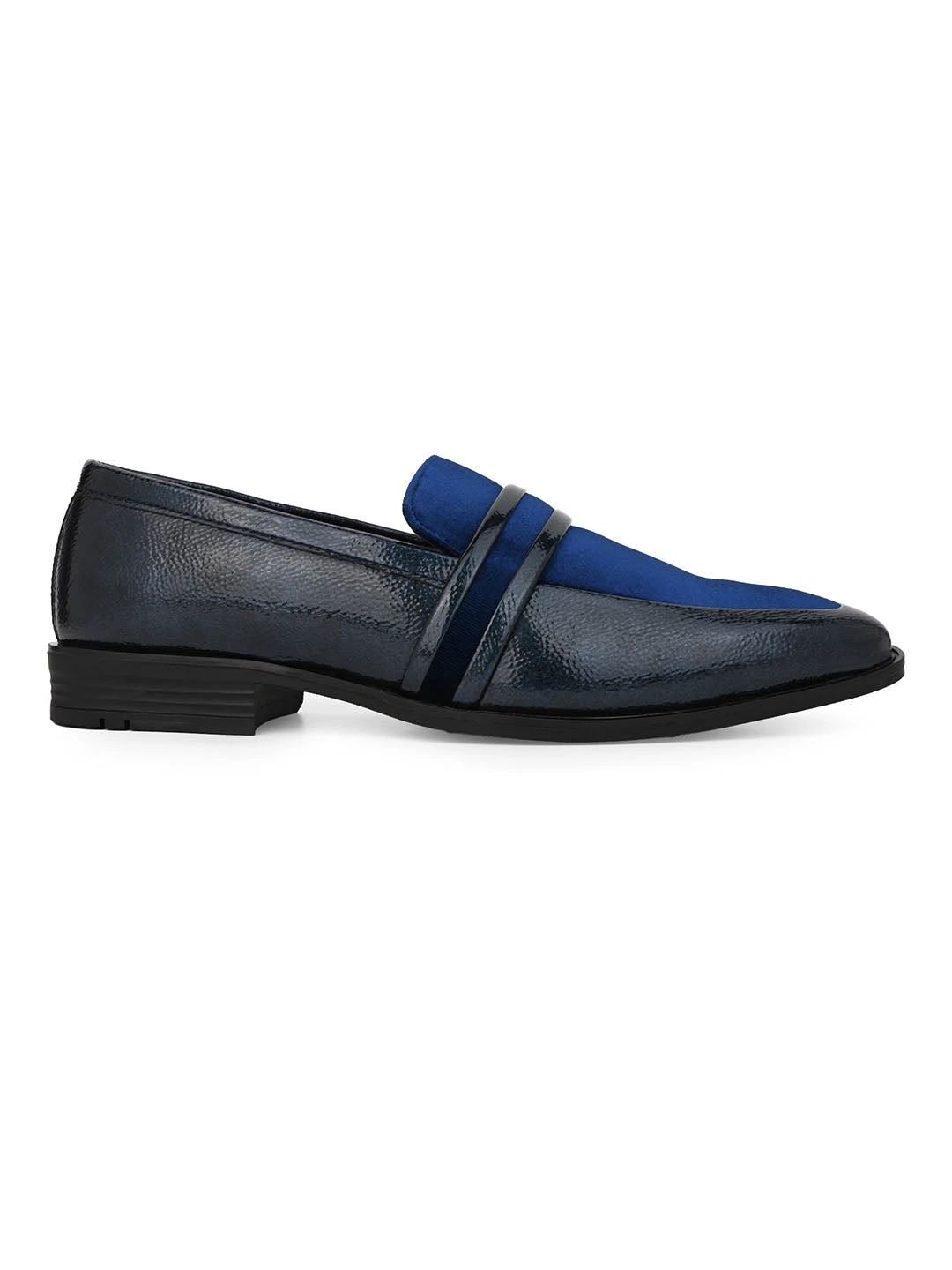 Alberto Torresi Wedding Patent Blue Crinkle Suede Shoes 3 Alberto Torresi Wedding Patent Blue Crinkle Suede Shoes - Image 3