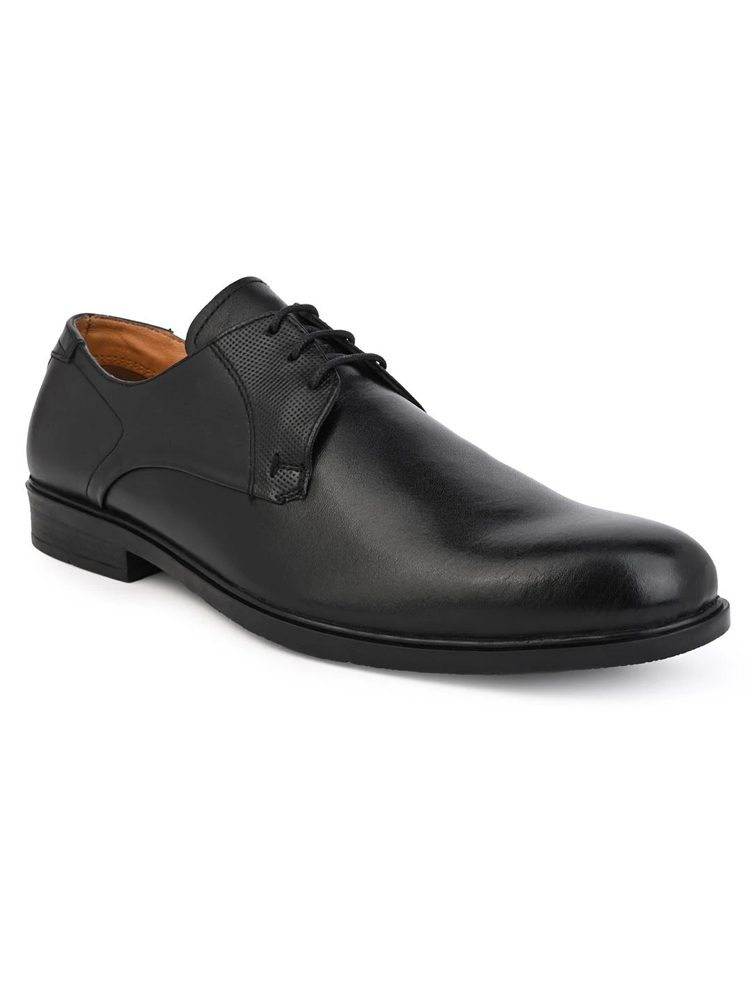 Alberto Torresi Men's Black Leather Formal Derby Shoes 1 Alberto Torresi Men's Black Leather Formal Derby Shoes