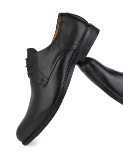 Alberto Torresi Men's Black Leather Formal Derby Shoes 10 Alberto Torresi Men's Black Leather Formal Derby Shoes -Urban Shoes Store 88652 Black New 5