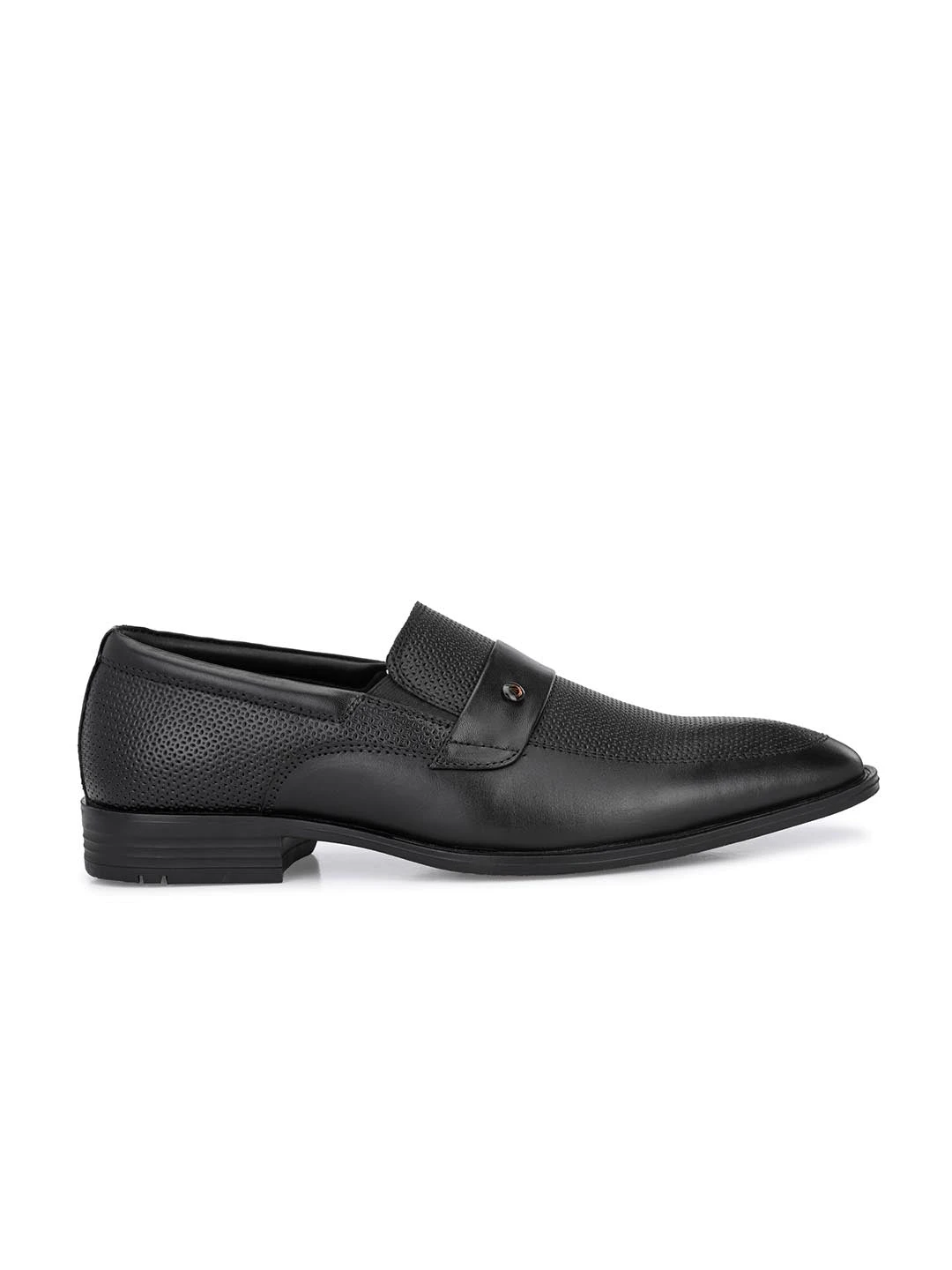 Alberto Torresi Genuine Leather Black Slipon Formal Shoes For Men 3 Alberto Torresi Genuine Leather Black Slipon Formal Shoes For Men - Image 3