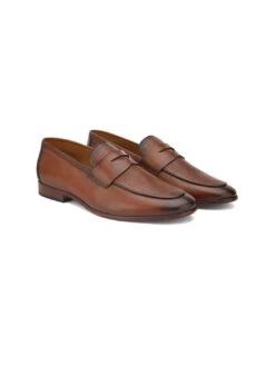 Alberto Torresi Genuine Leather Brown Loafers For Men 10 Alberto Torresi Genuine Leather Brown Loafers For Men -Urban Shoes Store 88682 TABBAC 4