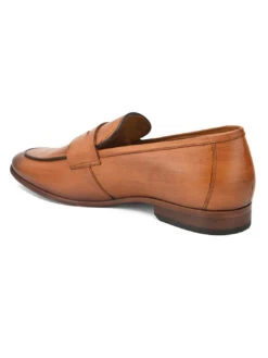 Alberto Torresi Genuine Leather Tan Loafers For Men 9 Alberto Torresi Genuine Leather Tan Loafers For Men -Urban Shoes Store 88682 TAN 3