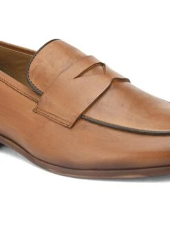 Alberto Torresi Genuine Leather Tan Loafers For Men 13 Alberto Torresi Genuine Leather Tan Loafers For Men -Urban Shoes Store 88682 TAN 7