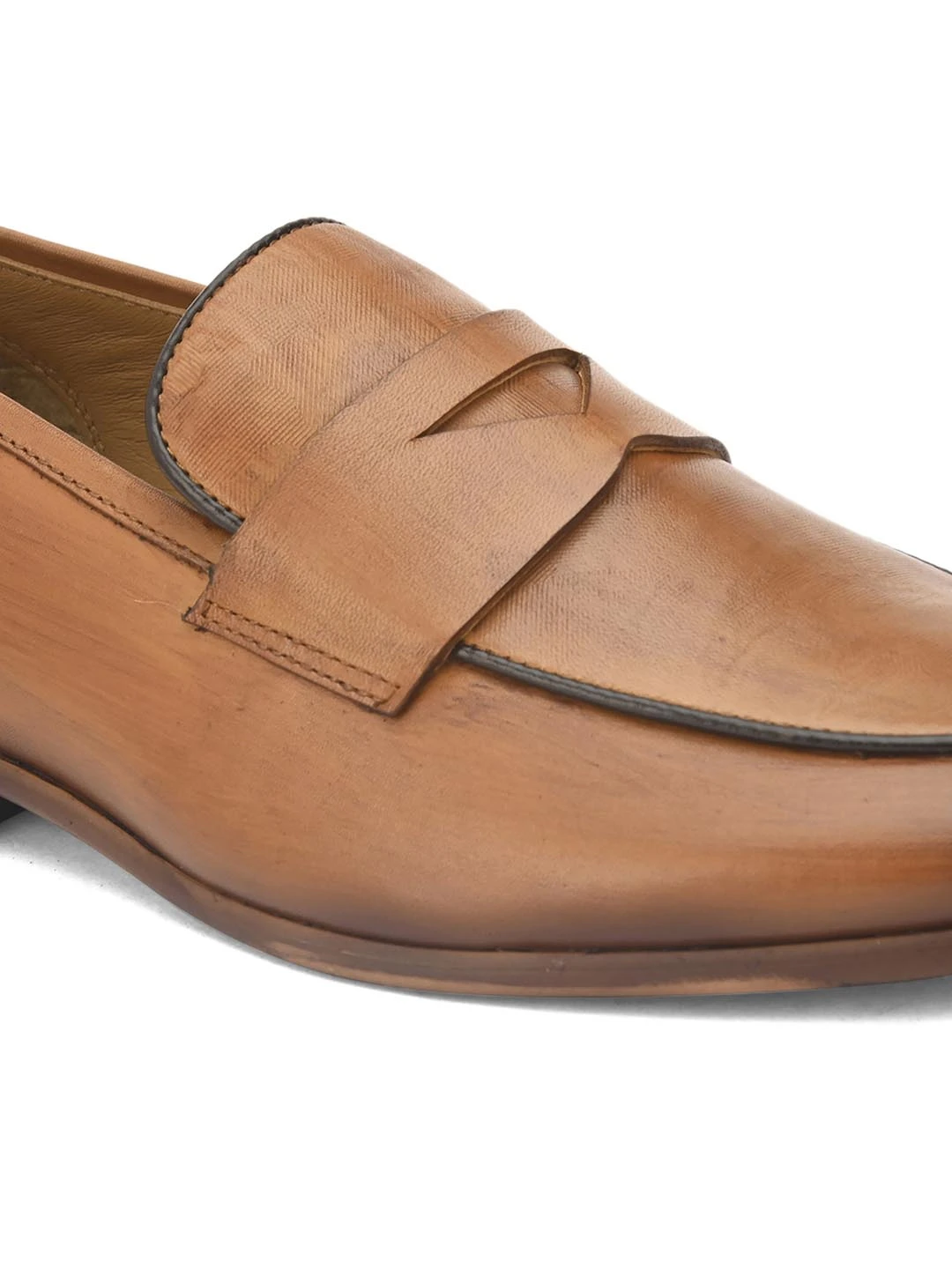 Alberto Torresi Genuine Leather Tan Loafers For Men 7 Alberto Torresi Genuine Leather Tan Loafers For Men - Image 7