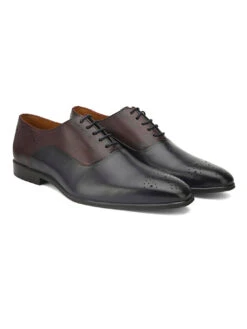 Alberto Torresi Genuine Leather Blue Bordo Office/ Dress Formal Lace Ups Shoes 10 Alberto Torresi Genuine Leather Blue Bordo Office/ Dress Formal Lace Ups Shoes -Urban Shoes Store 88684 BLUE BORDO 4