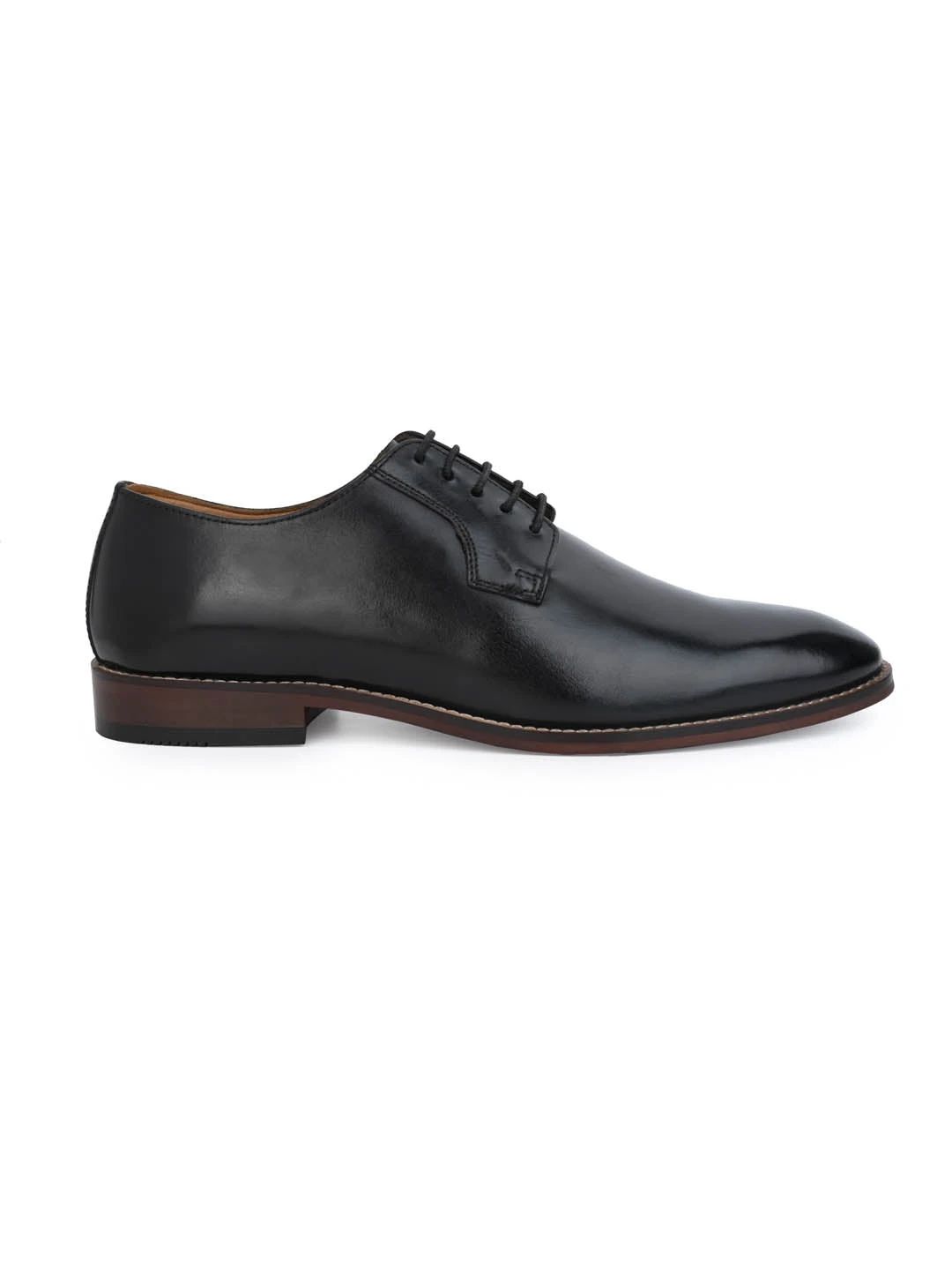 Alberto Torresi Genuine Leather Black Formal Derby Shoes 4 Alberto Torresi Genuine Leather Black Formal Derby Shoes - Image 4
