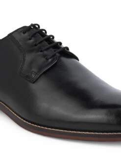 Alberto Torresi Genuine Leather Black Formal Derby Shoes 15 Alberto Torresi Genuine Leather Black Formal Derby Shoes -Urban Shoes Store 88691 BLACK 7