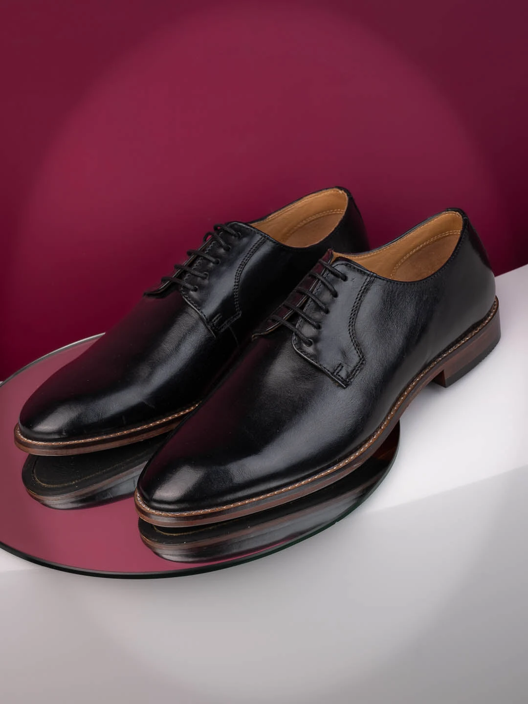 Alberto Torresi Genuine Leather Black Formal Derby Shoes 1 Alberto Torresi Genuine Leather Black Formal Derby Shoes