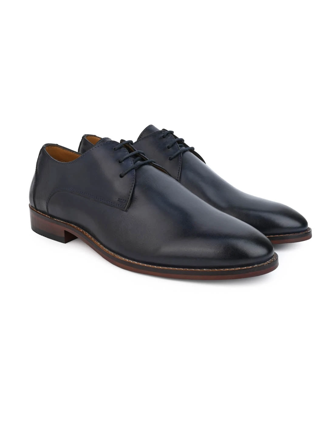 Alberto Torresi Genuine Leather Blue Formal Derby Shoes 3 Alberto Torresi Genuine Leather Blue Formal Derby Shoes - Image 3