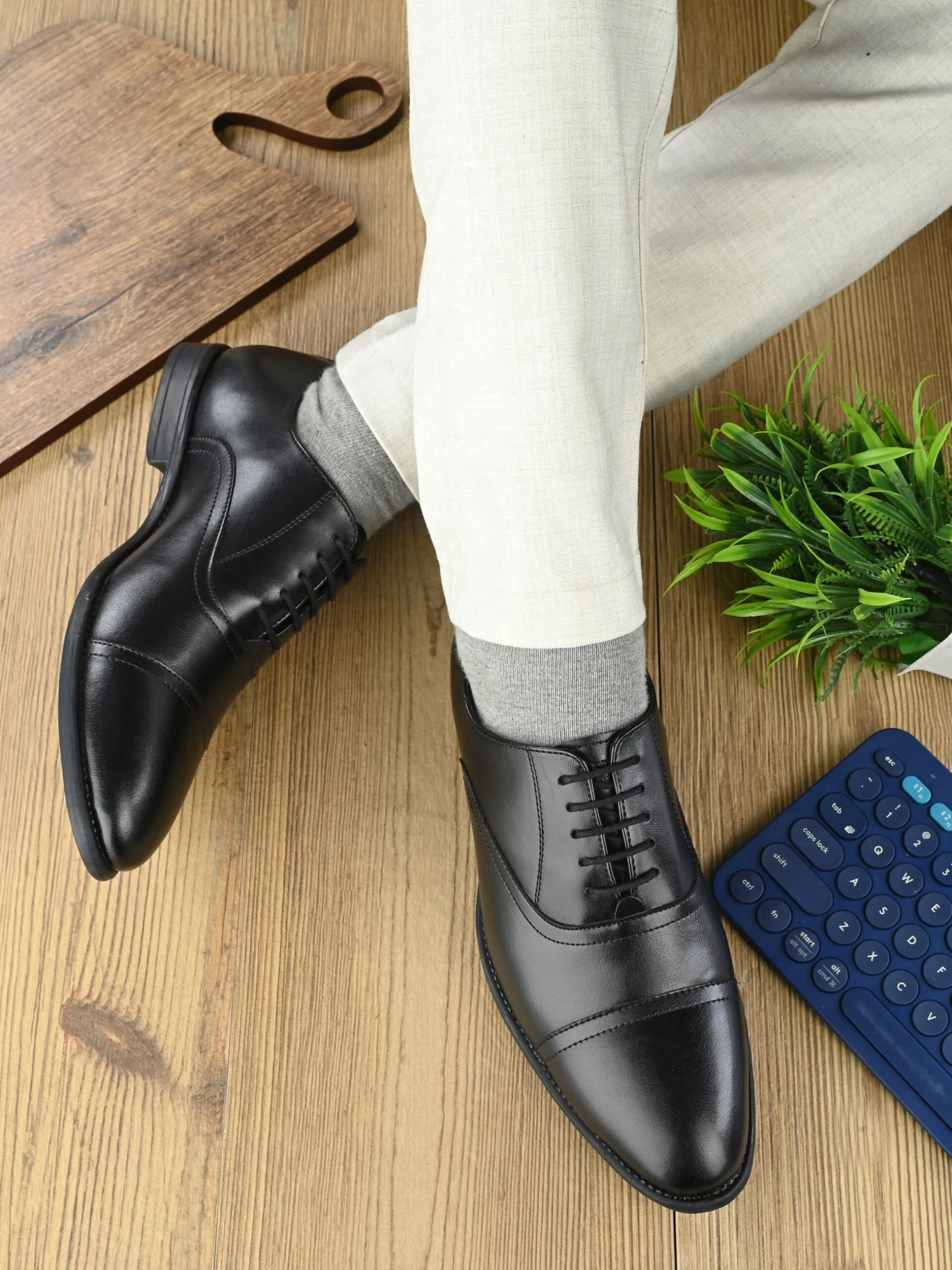 Alberto Torresi Black Synthetic Formal Shoes 1 Alberto Torresi Black Synthetic Formal Shoes