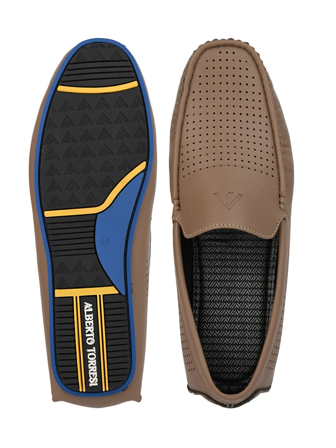 Alberto Torresi Trendy Silicon Muti Coloured Anti Slip Sole Grey Loafers 7 Alberto Torresi Trendy Silicon Muti Coloured Anti Slip Sole Grey Loafers - Image 7