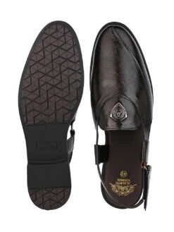 Alberto Torresi Brown Patent Crinkle Peshawari Sandal With Padded Insole -Urban Shoes Store 88770 BROWN PATENT 6 12e12498 fe54 46ad a416 8ce0ee473a1e