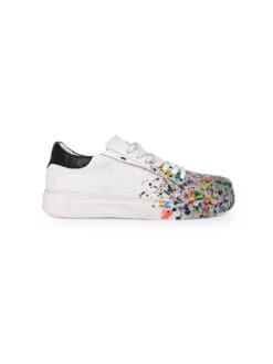 Alberto Torresi White Lightweight Stylish Sneakers 7 Alberto Torresi White Lightweight Stylish Sneakers -Urban Shoes Store 88823 MULTI WHITE 3