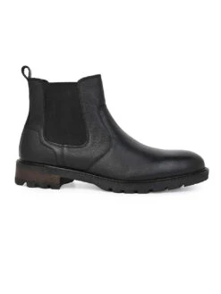 Alberto Torresi Black Mild Leather Ankle Length Boots 11 Alberto Torresi Black Mild Leather Ankle Length Boots -Urban Shoes Store AT 1 88555 BLACK 3